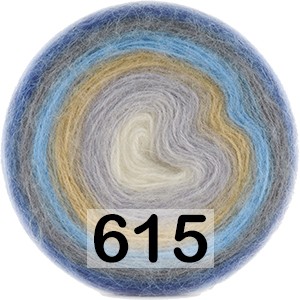 Пряжа Kamgarn Angora Cake Papatya