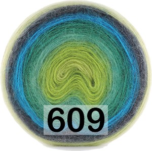 Пряжа Kamgarn Angora Cake Papatya