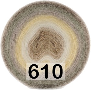 Пряжа Kamgarn Angora Cake Papatya