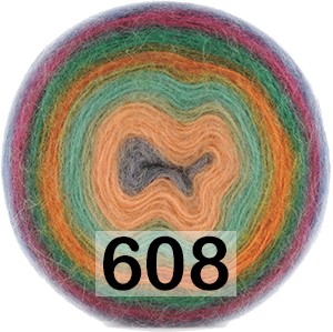 Пряжа Kamgarn Angora Cake Papatya