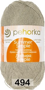 Пряжа Пехорка Летняя Simple