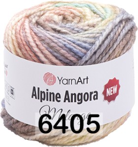 Пряжа YarnArt Alpine Angora Melange