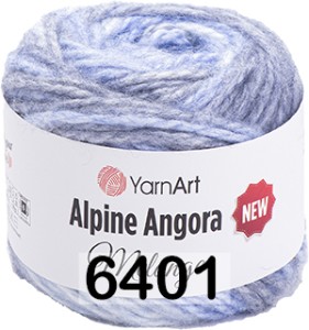 Пряжа YarnArt Alpine Angora Melange