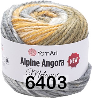 Пряжа YarnArt Alpine Angora Melange
