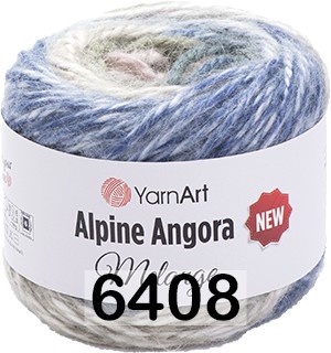 Пряжа YarnArt Alpine Angora Melange