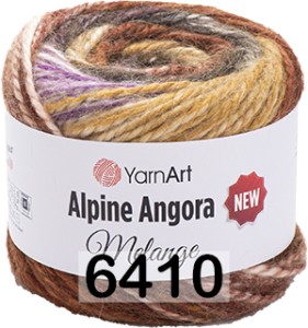 Пряжа YarnArt Alpine Angora Melange
