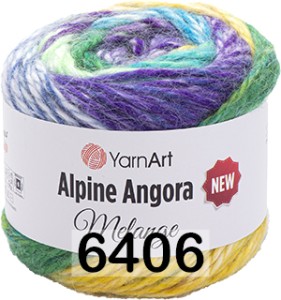 Пряжа YarnArt Alpine Angora Melange