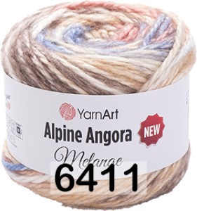 Пряжа YarnArt Alpine Angora Melange