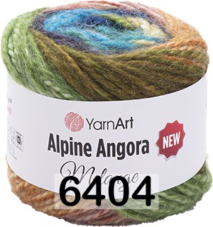 Пряжа YarnArt Alpine Angora Melange