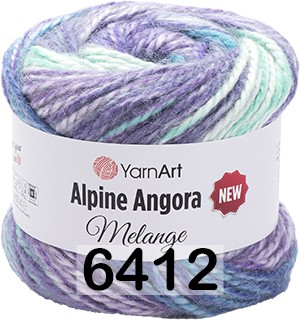 Пряжа YarnArt Alpine Angora Melange