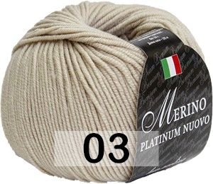 Пряжа Сеам Merino Platinum Nuovo