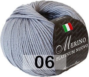 Пряжа Сеам Merino Platinum Nuovo