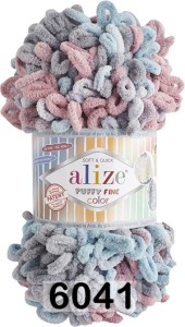 Пряжа Alize Puffy Fine Color