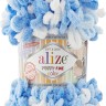 Пряжа Alize Puffy Fine Color Пряжа Alize Puffy Fine Color