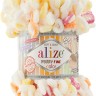 Пряжа Alize Puffy Fine Color Пряжа Alize Puffy Fine Color