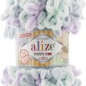 Пряжа Alize Puffy Fine Color Пряжа Alize Puffy Fine Color