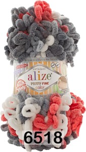 Пряжа Alize Puffy Fine Color