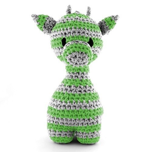 Полосатый Жираф Зигги. Набор для вязания игрушки