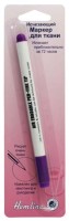Маркер тонкий исчезающий. Розовый Hemline