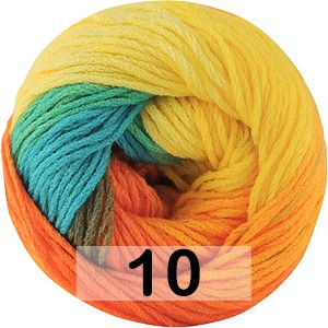 Пряжа Kamgarn COTTONISH PAPATYA