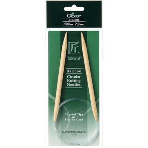 Спицы Clover Takumi круговые бамбуковые