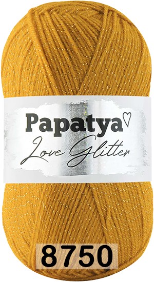 Пряжа Kamgarn LOVE GLITTER PAPATYA