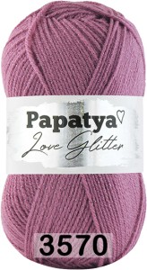 Пряжа Kamgarn LOVE GLITTER PAPATYA