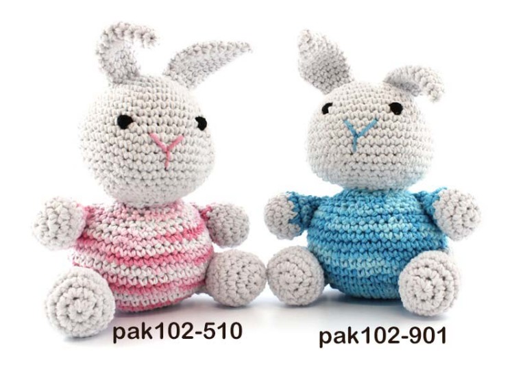 Кролик банни. eco barbante. набор для вязания игрушки