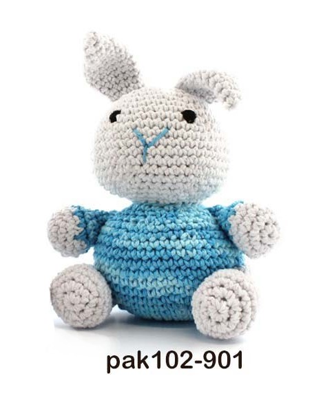 Кролик банни. eco barbante. набор для вязания игрушки