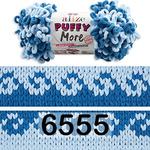 Пряжа Alize Puffy More