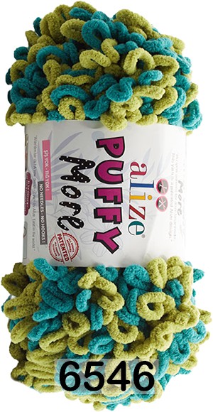 Пряжа Alize Puffy More в Чебоксарах