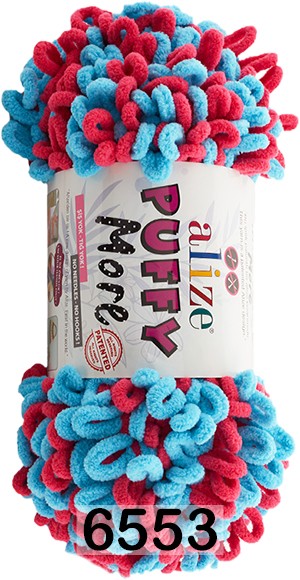 Пряжа Alize Puffy More в Чебоксарах