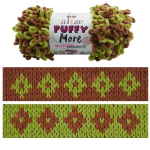 Пряжа Alize Puffy More