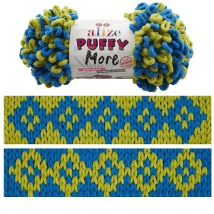 Пряжа Alize Puffy More