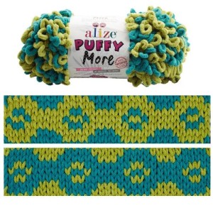 Пряжа Alize Puffy More