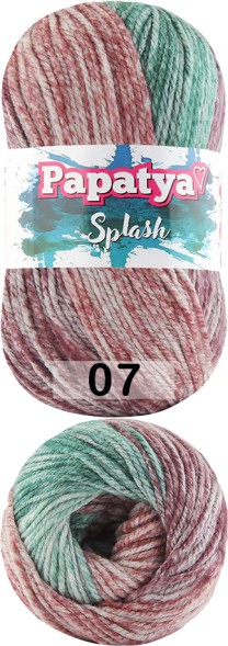 Пряжа Kamgarn SPLASH PAPATYA