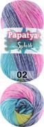Пряжа Kamgarn SPLASH PAPATYA