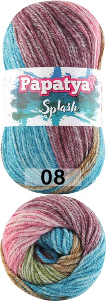 Пряжа Kamgarn SPLASH PAPATYA