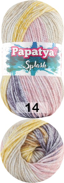 Пряжа Kamgarn SPLASH PAPATYA