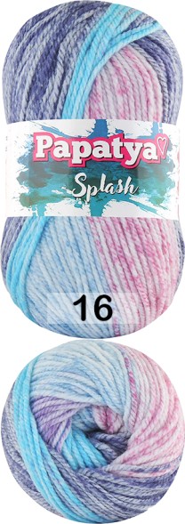 Пряжа Kamgarn SPLASH PAPATYA