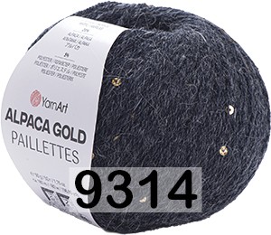 Пряжа YarnArt Alpaca Gold Paillettes