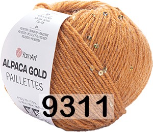 Пряжа YarnArt Alpaca Gold Paillettes