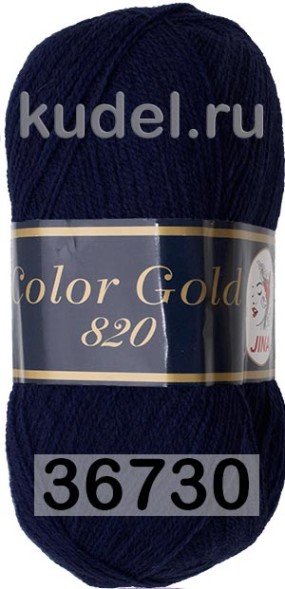 Пряжа JINA Color Gold 820