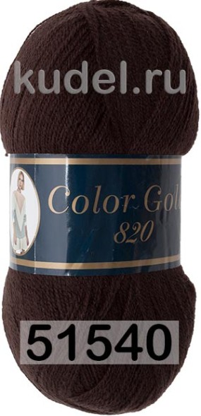 Пряжа JINA Color Gold 820