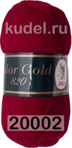 Пряжа JINA Color Gold 820
