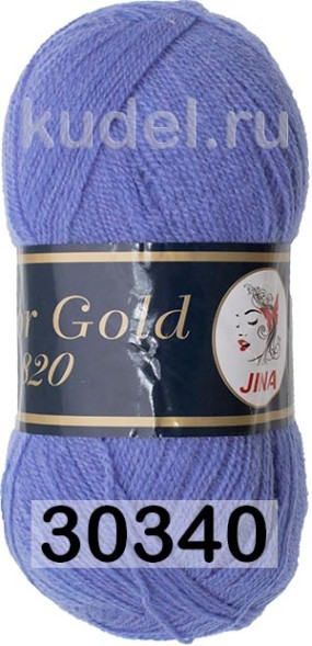 Пряжа JINA Color Gold 820