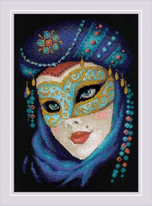 Набор для вышивания Риолис 2073 Венецианская маска, 21*30 см