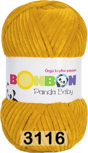Пряжа Nako Bonbon Panda Baby