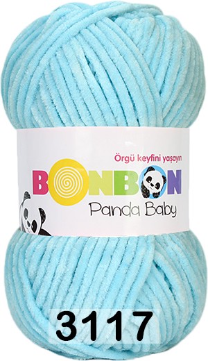 Пряжа Nako Bonbon Panda Baby