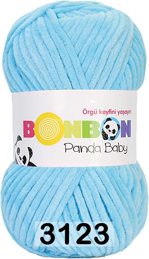 Пряжа Nako Bonbon Panda Baby
